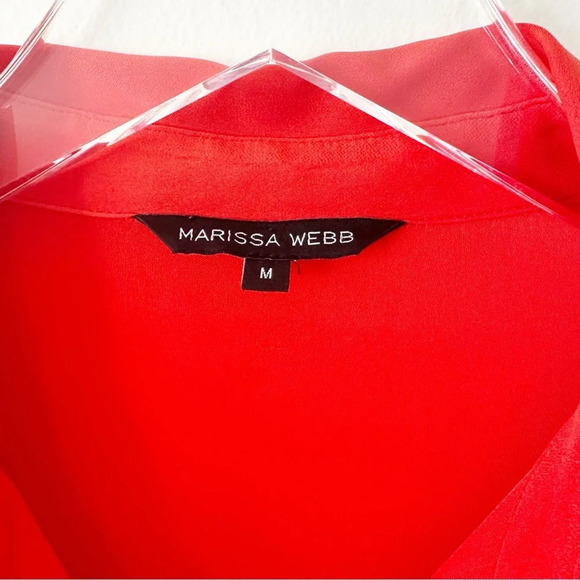 Marissa Webb Persimmon Sleeveless Maxi Dress Medium - Picture 11 of 14